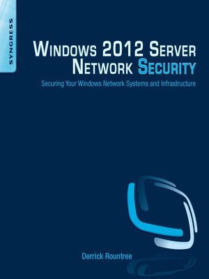 cover image of Windows 2012 Server Network Security